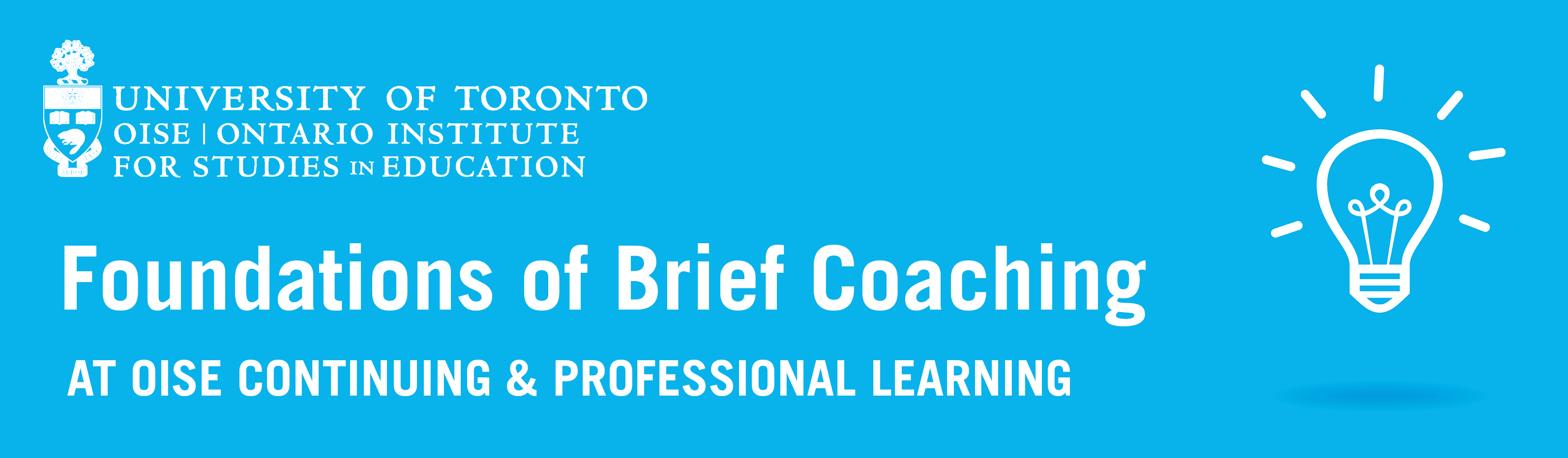 Foundations of Brief Coaching Course Banner